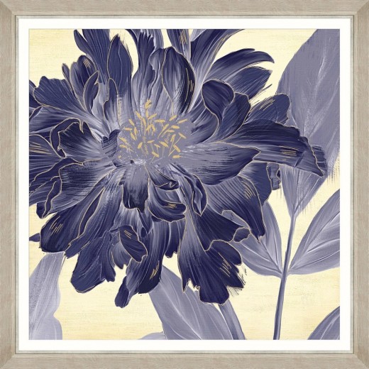 Tablou Framed Art Floral Indigo II