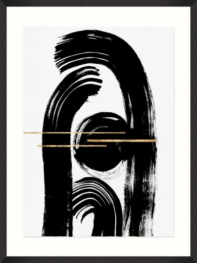 Tablou Framed Art Gestural Abstraction IV