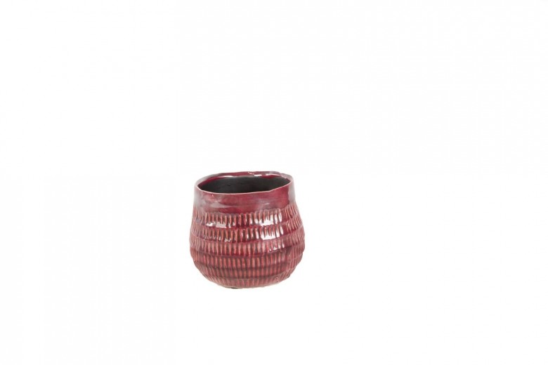 Ghiveci ceramic Atmosphere Earth Red, Ø 12 cm