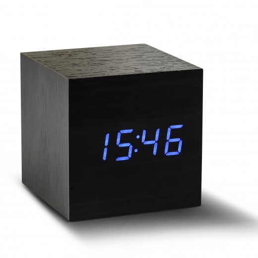 Ceas inteligent Cube Click Clock Black/Blue