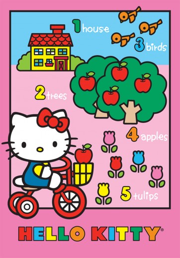 Covor Disney Kids Hello Kitty 752, Imprimat Digital