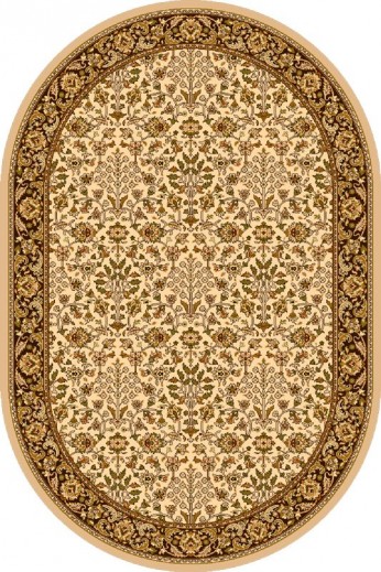 Covor Itamar Cream Oval, Wilton