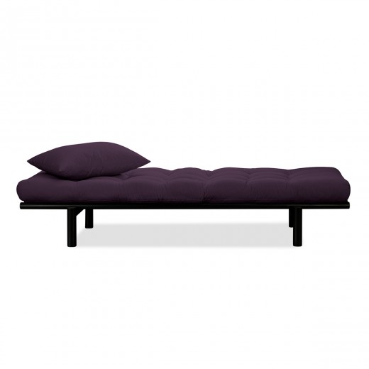 Canapea fixa Pace Day-Bed Black II