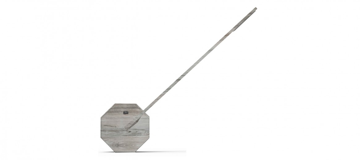 Lampa de birou cu functie touch Octagon One Ash