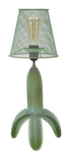 Lampa de birou din metal Cactus, Ø 20,5xh52 cm