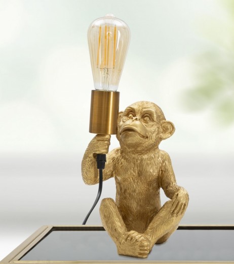 Lampa de birou Monkey Auriu