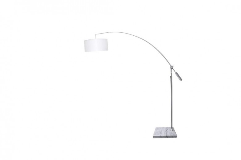 Lampadar Bianca Alb / Crom, AZ0005