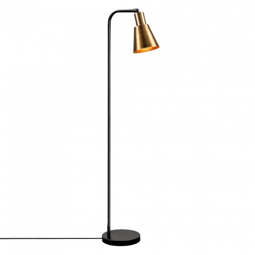 Lampadar Emek 4086 Negru / Auriu Antichizat