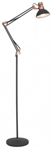 Lampadar Gareth 4523 Antracit  / Negru