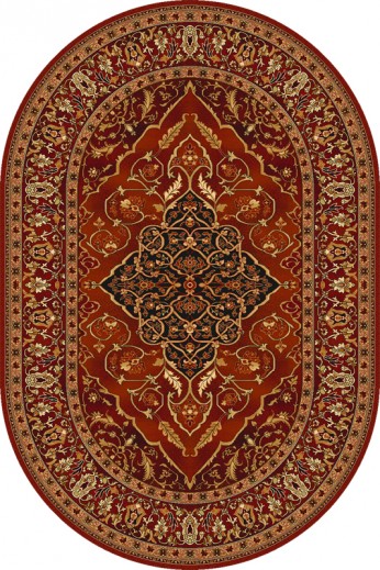 Covor Leyla Ruby Oval, Wilton