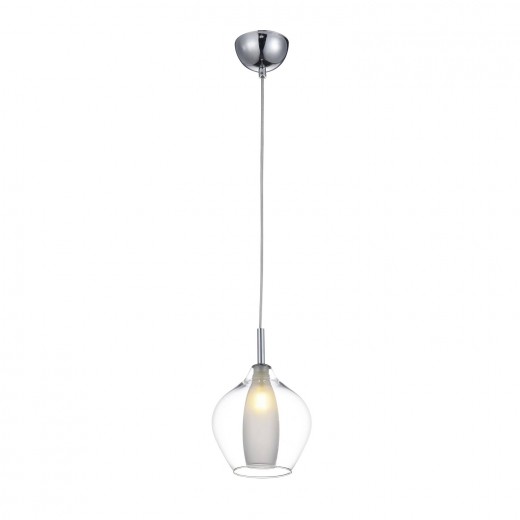 Lustra Amber Milano 1 Clear, AZ3074
