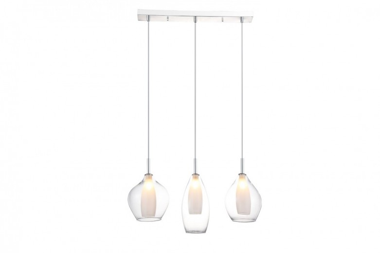 Lustra Amber Milano 3 Clear, AZ3075