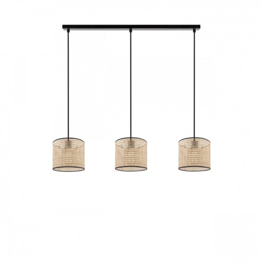 Lustra AYD-3330 Natural / Negru