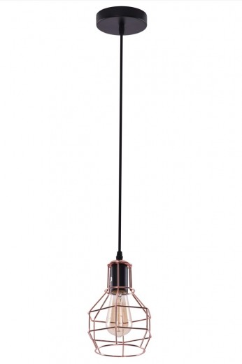 Lustra Carron 1 Cupru / Negru, AZ1659