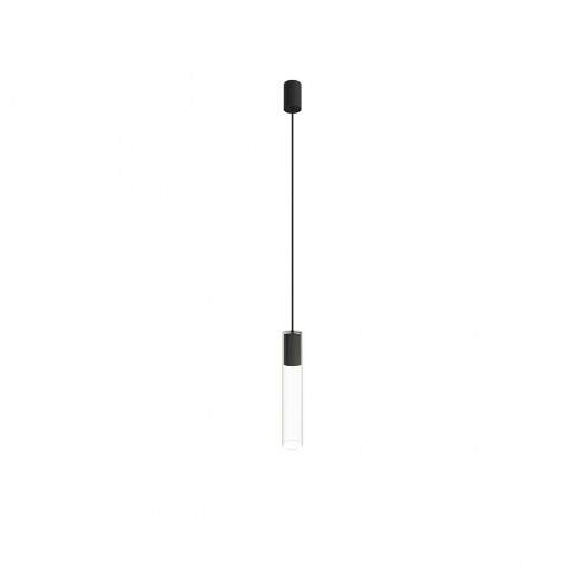 Lustra Cylinder L Negru