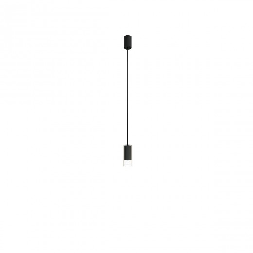 Lustra Cylinder S Negru
