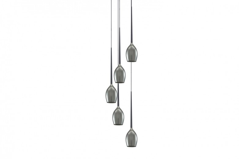 Lustra Izza 5 Fumuriu, AZ2939
