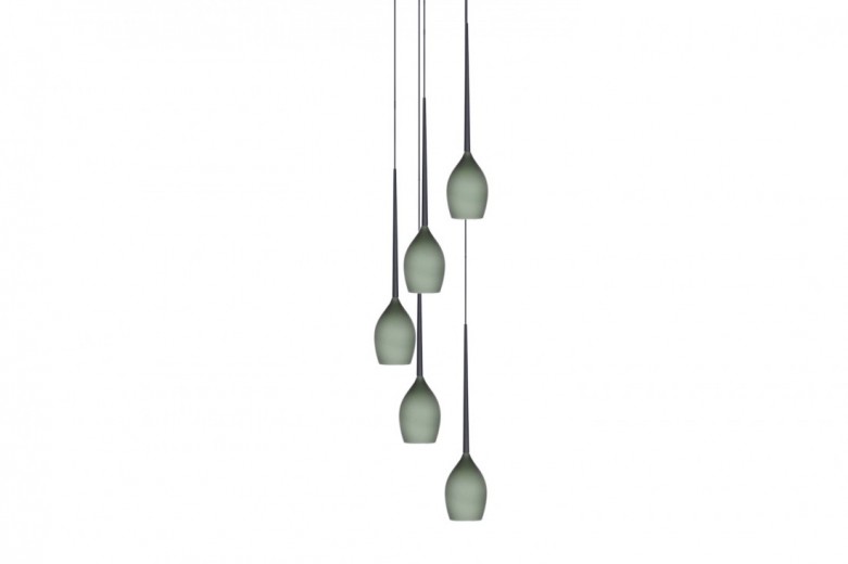 Lustra Izza 5 Olive, AZ1222