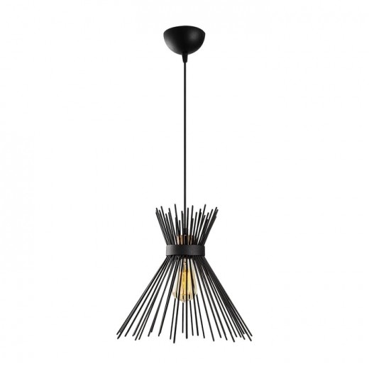 Lustra Kirpi 3081 Negru