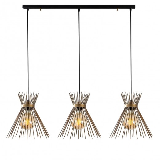 Lustra Kirpi 3089 Auriu
