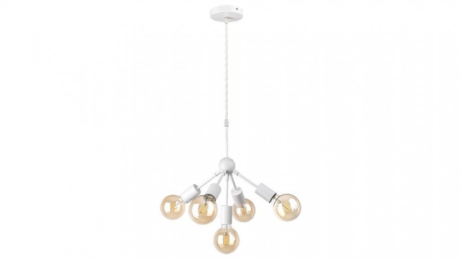 Lustra Malik 5598 Alb