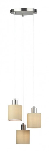 Lustra Natina 5012 Crom / Maro deschis