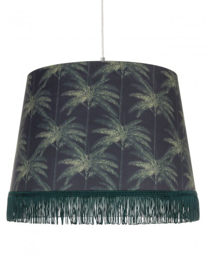 Lustra Ornamental Palms Dark Verde inchis, Ø35xH25 cm
