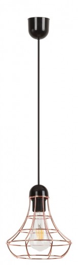 Lustra Ramsey 4650 Negru / Cupru