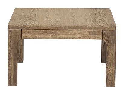 Masa de cafea din lemn si furnir Negro 41 Oak, L80xl80xH45 cm