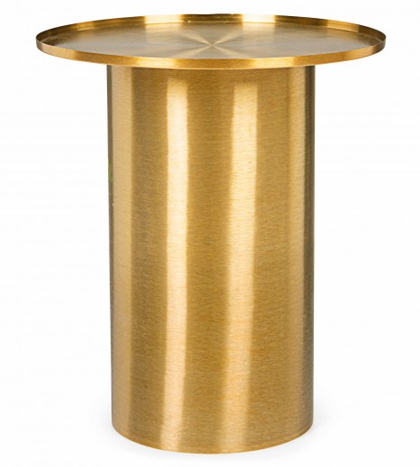 Masa de cafea din metal Kalpita Auriu, Ø51xH59 cm
