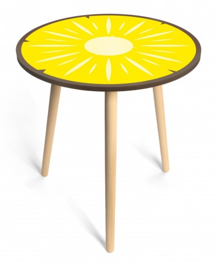 Masa de cafea Pineapple, Ø50xh50 cm