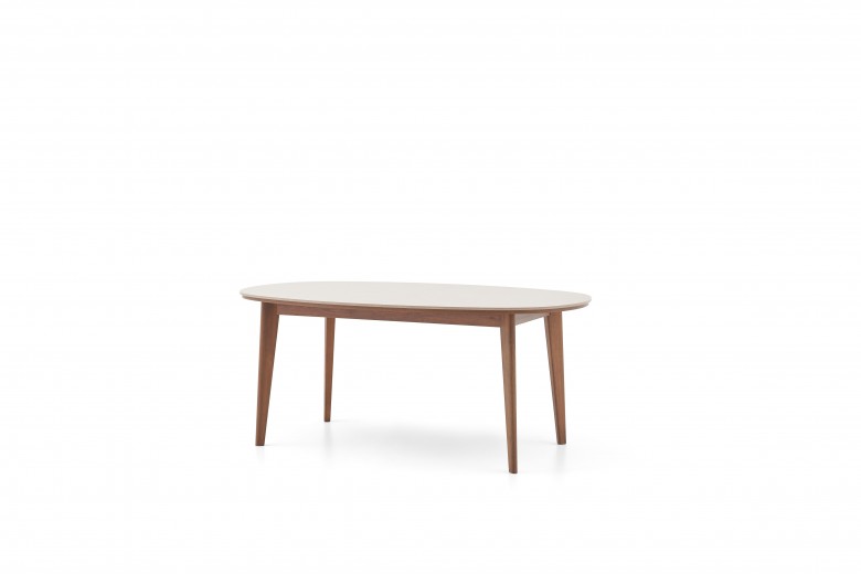 Masa fixa din pal, Nova Nuc / Capuccino, L180xl110xH76 cm