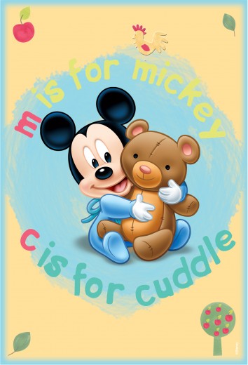 Covor Kids Mickey Babies 314, Imprimat Digital