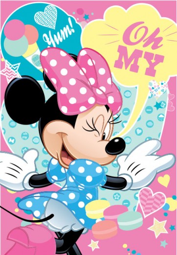 Covor Disney Kids Minnie Pink 09, Imprimat Digital