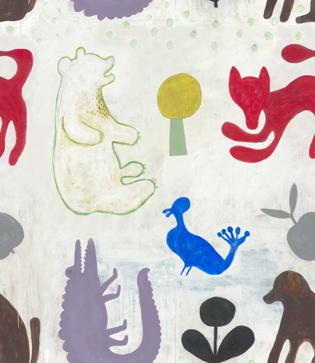 Set 3 role Tapet Imprimat Digital Mr Boyd's Animals