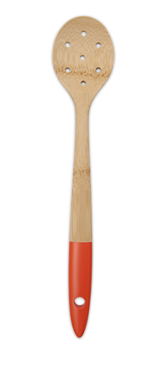 Lingura de bambus cu fante, Orange, NBA027