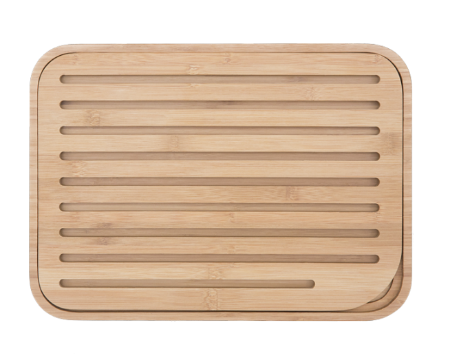Tocator pentru paine, Bambus, Natural, 36 x 26 cm