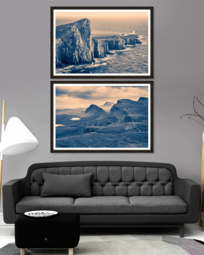 Tablou 2 piese Framed Art Nordic Scenery