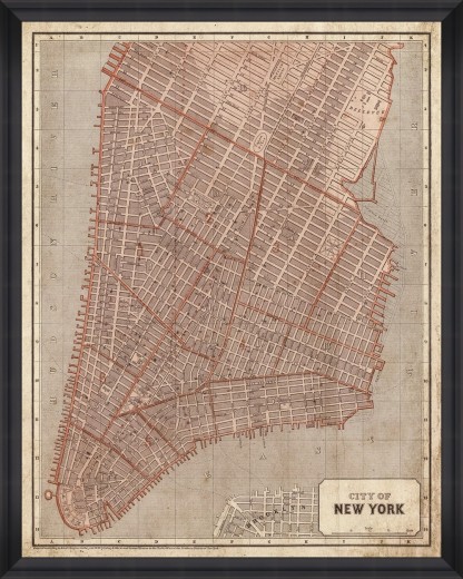 Tablou Framed Art NY City