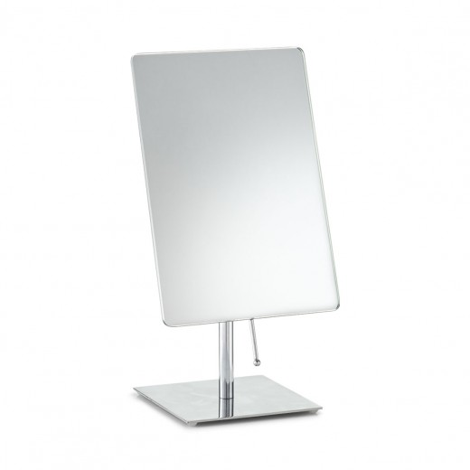 Oglinda cosmetica de masa, Metal Cromat, l16,5xA12,5xH30,7 cm