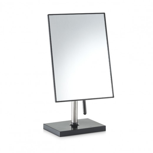 Oglinda cosmetica de masa, Otel inoxidabil, l16,5xA9,5xH30,1 cm