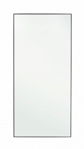 Oglinda decorativa din metal si MDF, Universe Rectangle, l80xH170 cm