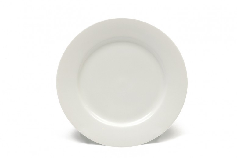 Set 4 Farfurii White Basics Dinner Alb, Portelan, 19 cm