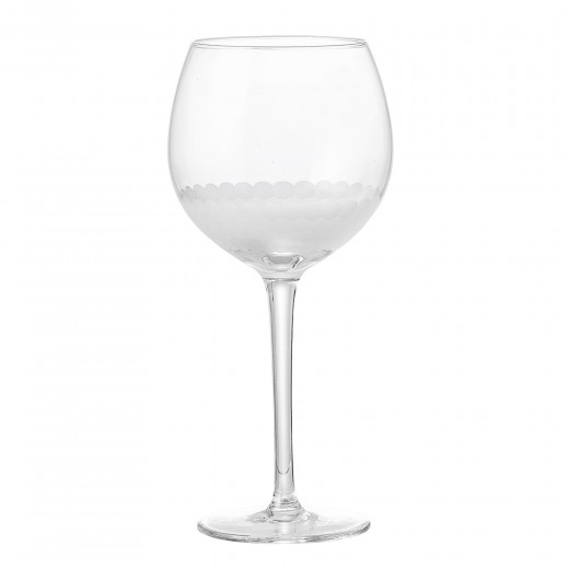 Pahar de vin din sticla Clear Ø9,5xh21,5 cm