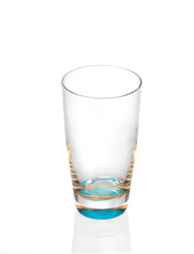 Set pahare Long Drink Caramba Blue, Flirt, 400 ml, 6 piese
