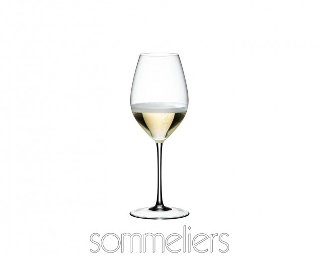 Pahar pentru sampanie si vin spumant, din cristal Sommeliers Champagne Wine Clear, 445 ml, Riedel