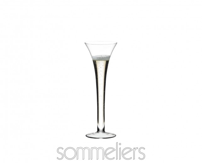 Pahar pentru sampanie si vin spumant, din cristal Sommeliers Sparkling Wine Clear, 125 ml, Riedel