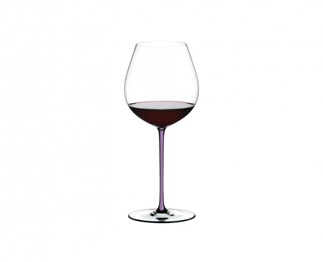 Pahar pentru vin, din cristal Fatto A Mano Old World Pinot Noir Violet, 705 ml, Riedel