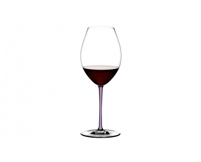 Pahar pentru vin, din cristal Fatto A Mano Old World Syrah Violet, 600 ml, Riedel