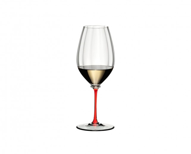 Pahar pentru vin, din cristal Fatto A Mano Performance Riesling Rosu, 623 ml, Riedel